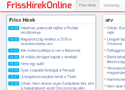 Friss Hírek Online